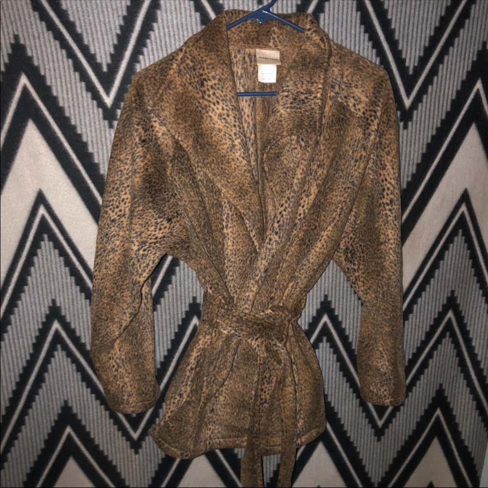 vintage decorated originals cheetah coat